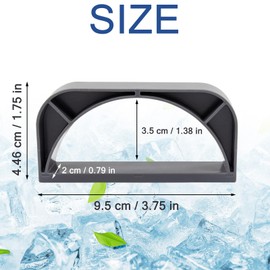 Magnetic Ice Scoop Holder for Ice Machine Ice Maker Scooper Accessory Compatible with Ge Opal Nugget ice Maker 1.0 & 2.0 (Ice Scoop not Included)