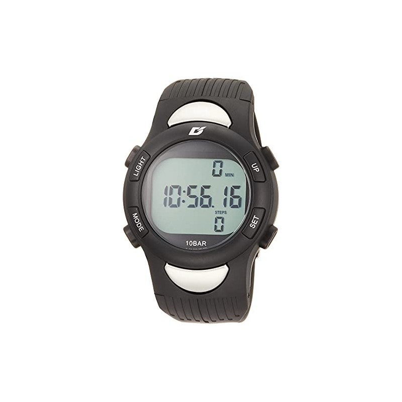 Arias WW19030HRPM-01 Digital Dash Heart Rate Pedometer, Waterproof, Multi-functional, Backlight,