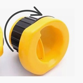 UTAPE Durable Plastic Hand-Saver Lightweight Compact Stretch Film Wrap Holder & Dispenser Designed - Ideal for Shrink Film Wrapping Applications: Fits Any 3" inches Pack of 4