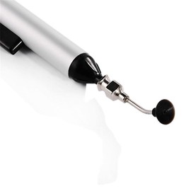 Vacuum Suction Pin, Manual Solder Desoldering Pump Suction IC SMD Remover Tool with 3 Tips for Precision Component