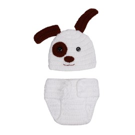 Puppy, Newborn Baby Tutu Clothes Skirt Headdress Flower Photo Photography Prop Outfit