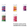 12PCS Embroidery Thread,Cross Stitch Threads,Gradient Sewing Thread,B racelet Thread for