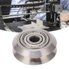 13PCS V Pulley Wheel Stainless Steel Printer Round Wheel Roller