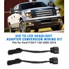 HID to LED Headlight Conversion Wiring Kit Headlight Adapter Harness