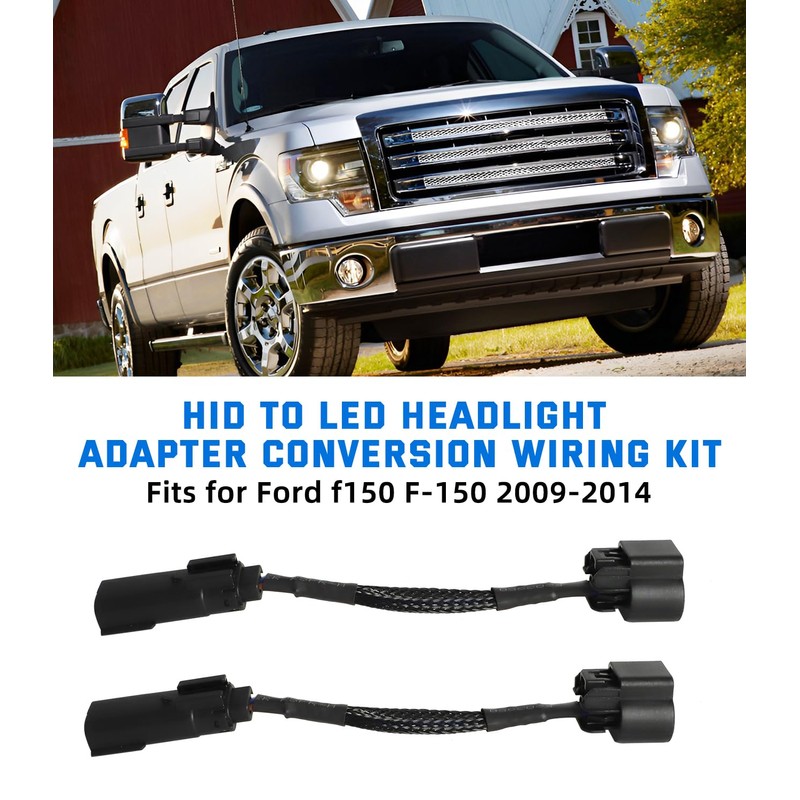 HID to LED Headlight Conversion Wiring Kit Headlight Adapter Harness