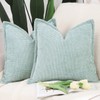 Madizz Patterned Chenille Velvet Cushion Covers Set of 2 Soft