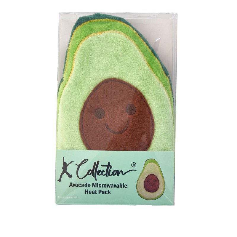 K Collection Heat Pack with Novelty Plush Cover - Avocado