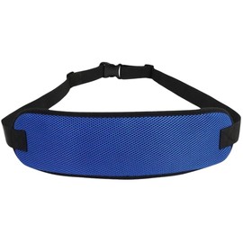 IKOPFLN Non-Slip Seat Belt Thick Chair Abdominal Area Adjustable Anti-Fall Slip with Buckle for Elderly Seniors (Blue), blue