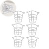 Happy Tree (6 Pack) White Fire Sprinkler Head Guard Cover