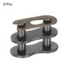 QUARKZMAN 8 Pieces 10B-1 Roller Chain Link Links 15.875 mm
