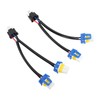 2pcs Headlight Bulb Conversion Wire 9003 H4 TO 9005 9006