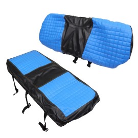 Generic Universal Blue Golf Cart Rear Seat Cover Set for Club Car EZGO Yamaha