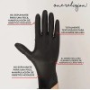 Guantes Desechables One Religion De Nitrilo Negro 100pzs