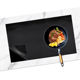 RobLuX 54x90cm Induktionskochfeld Schutzmatte Silikon Große Rutschfeste Hitzebeständige Induktion Schutzmatte Induction Cooker für Abdeckung Induktionskochfeld Küche Picknick Tischschutz