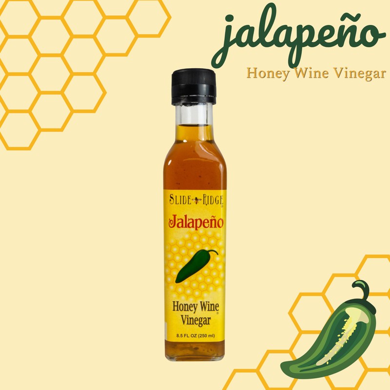 Slide Ridge Jalapeno Honey Wine Vinegar 8.5 fl oz -