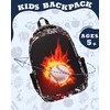 School Backpack for Boys Baseball Bookbag for Kids Ages 6-8