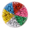 Sunmns 300 Pieces Large Colorful Paper Clips, 2 Inch