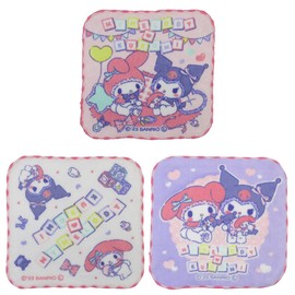 Saronge My Melody & Chromi Mini Towel 3P 884389 Sanrio