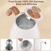 YDDZZM Gooseneck Electric Kettle, Intelligent Temperature Control, Stainless Steel Inner,