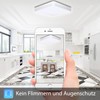 SUNZOS LED Deckenleuchte 36W Deckenlampe, 4000K 4250LM Deckenlampe Led Panel