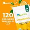 Wellthy Vitamina C 120 Cápsulas. 300mg, Solo 1 Cápsula al