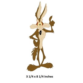 Wile E. Coyote Wall Decal Vinyl Sticker Peel & Stick Art Looney Tunes Room Decor