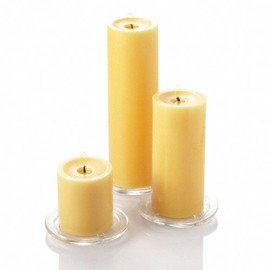 Richland® 3" X 3" Hand Poured Yellow Pillar Candle
