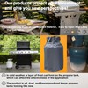 100 lb Propane Tank Cover， With 600D Waterproof, Dustproof, and