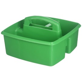 Storex Industries 00940U06C 9.25" x 9.25" x 5.25" Assorted Colors Storex Small Caddy, Multicolor