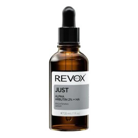 Revox B77 Suero Facial · Alfa Arbutina 2% + Ha · Iluminador