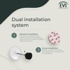 EVI Herrajes | Doorstop for Wall Placement | 45 x