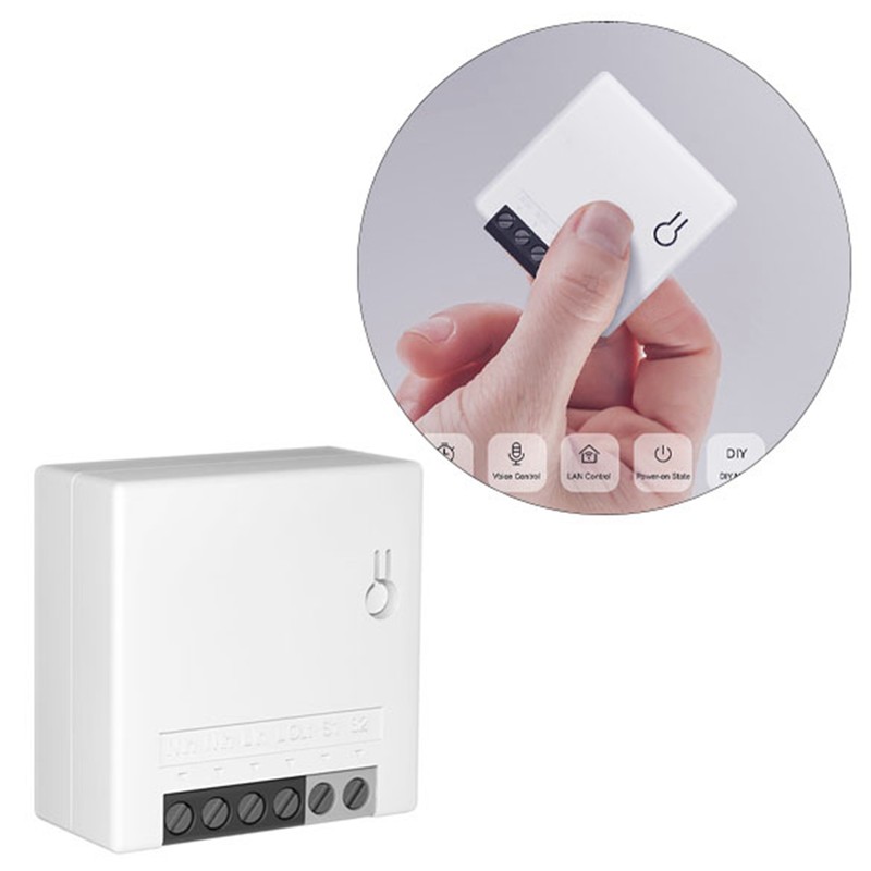 For SONOFF MINI R2 Light Switch Module Smart WiFi Wireless