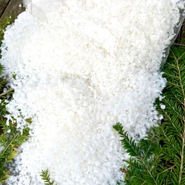 Annastore 3000 ml Organic Artificial Snow Biodegradable – Decorative Snow – Decorative Snow Organic – Powder Snow – Organic Litter Snow – Decorative Snow Made of Plant Starch