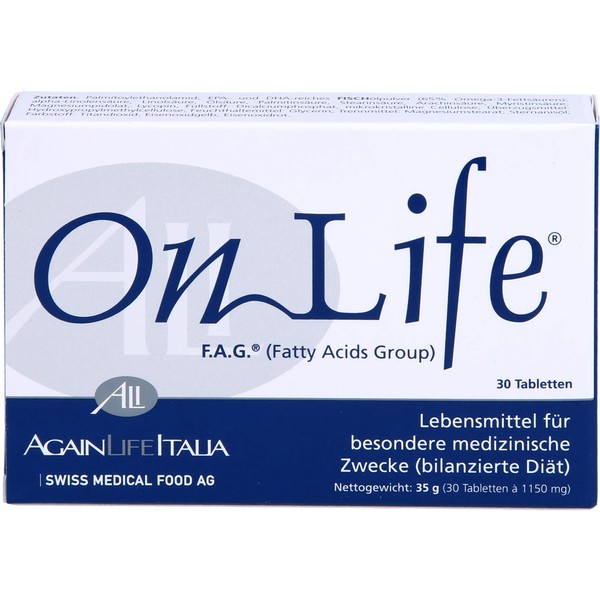 OnLife F. A. G. Fatty Acids Group Tabletten, 30 St.