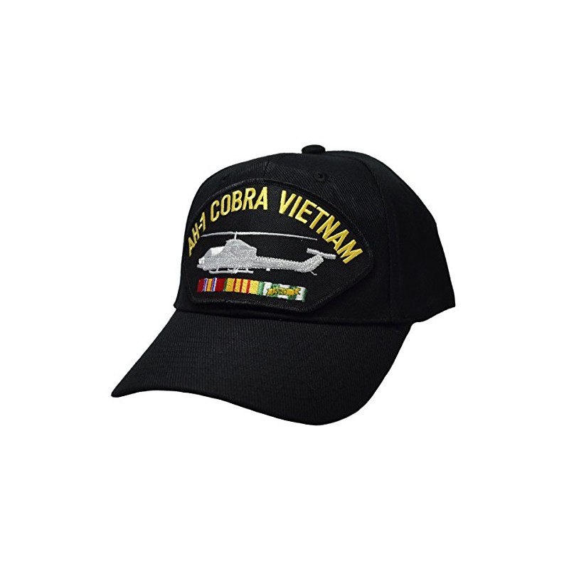 AH-1 Cobra Vietnam War Cap Black