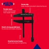 Maun 1011-100 Toolmakers Clamps 75 mm | Strong Parallel Jaws