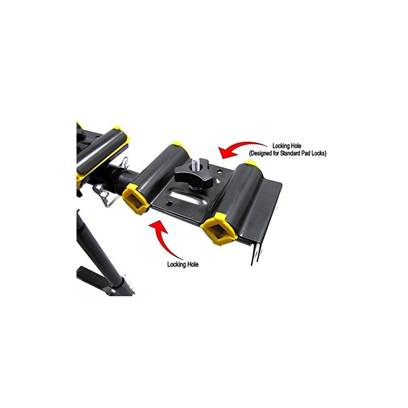 EZ Travel Collection 4-Bike Tow Hitch Rack Bicycle Rack Beach