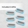 Schick Hydro Silk Moisturizing Razor Blade Refills for Women with