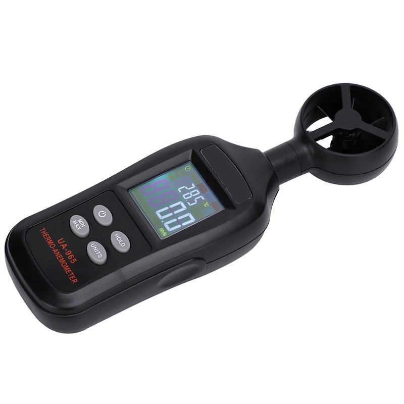 UA965 High Accuracy Mini Digital Anemometer Hand‑Held Wind Speed Meter