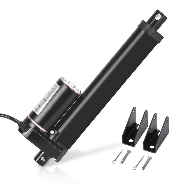 DC HOUSE 6 Inch (6") Stroke Linear Actuator 12V High