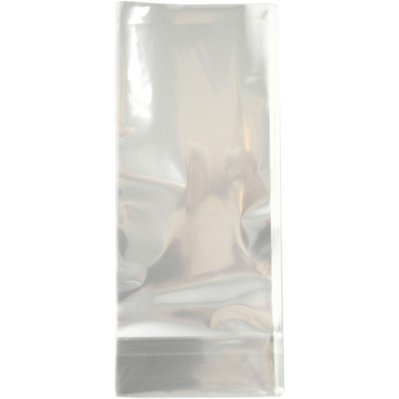Sacchetto in cellophane 6,5 x 4,5 cm, altezza 16 cm,