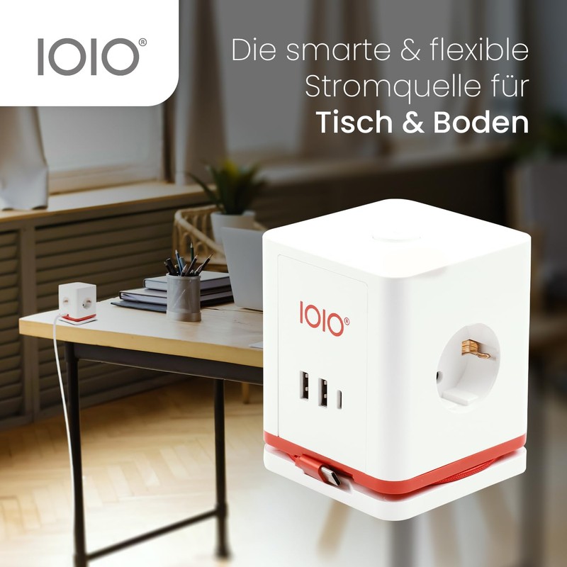 Olympia IOIO SW 1000 Socket Cube, White