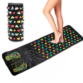 Kopira Esterilla para Masaje de Pies, Estera del Massager del pie de piedra, Almohadilla de Acupresin para Pies Walk Stone, Esterilla de Acupuntura...