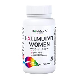HALLMULTI Women - HALLUSA NATURAL - MULTIVITAMINICO DIARIO para Mujer