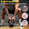 AEIKINISIS Ergonomic Anti-Slip Weightlifting Grip Pads,Secured Finger Clip Gym Hand