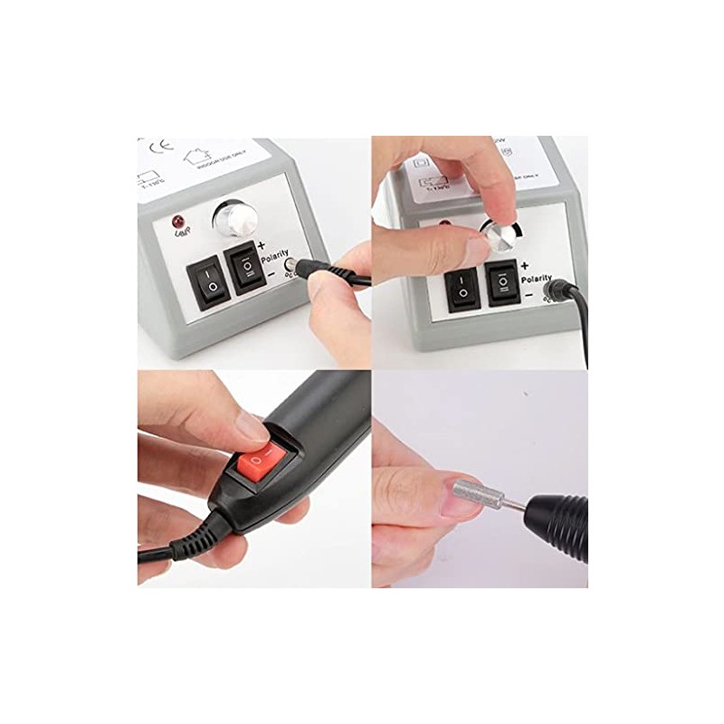 Retoo Nail Cutter Electric Nail File Professional Manicure Pedicure Adjustable