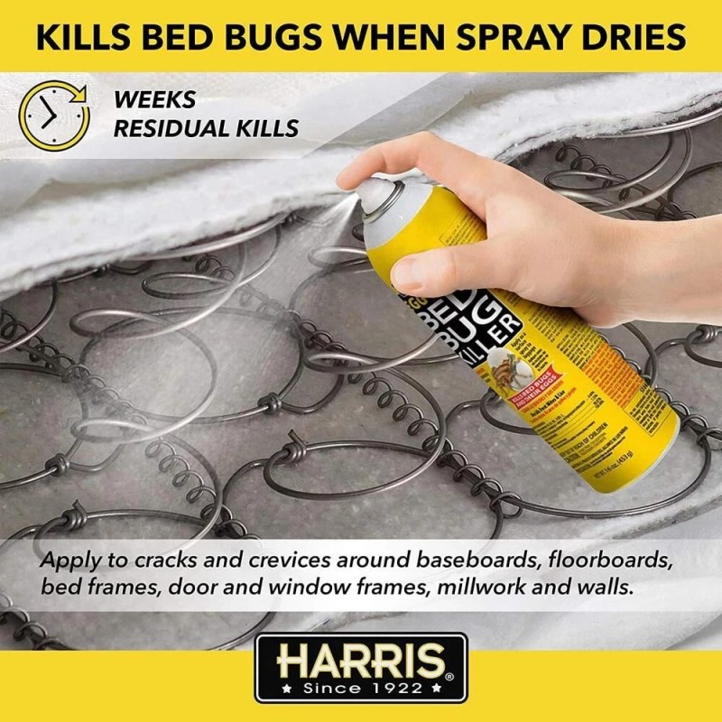 Bed Bug Killer Spray (16 oz.) - Kills Eggs &