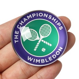 Tennis Fan Decorative Refrigerator Magnet, Tennis Tournament Decorative Fridge Magnet, Logo Design,Grand Slam Tennis, The Championships, 4 PCS