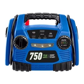 CEN-TECH BRAND NEW 750 Peak Amp Portable Car Battery Jump Starter & Power Pack/FREE SHIP.