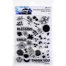 Simon Hurley SIMN Hurley Stamps FLRL, Doodle Florals